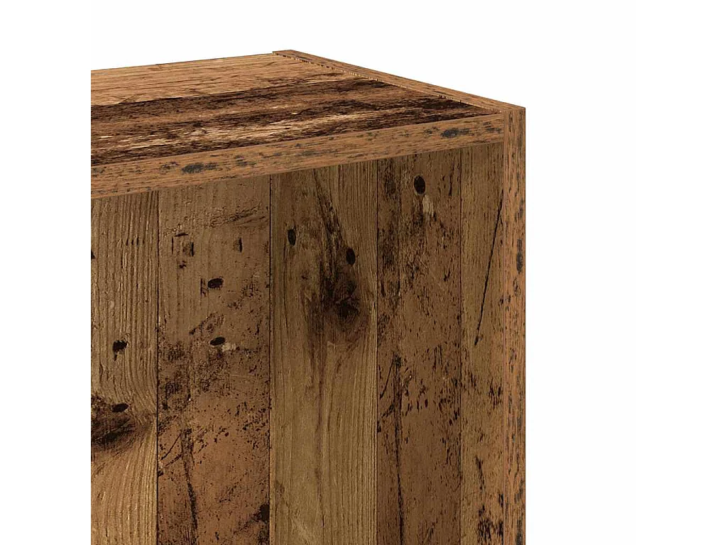 Estante 80x24x76 cm derivados de madeira madeira velha