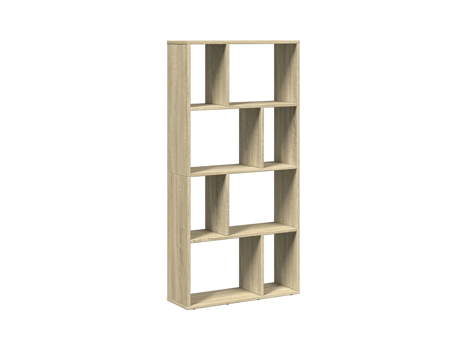 Bibliothèque chêne sonoma 60x20x120 cm bois d'ingénierie