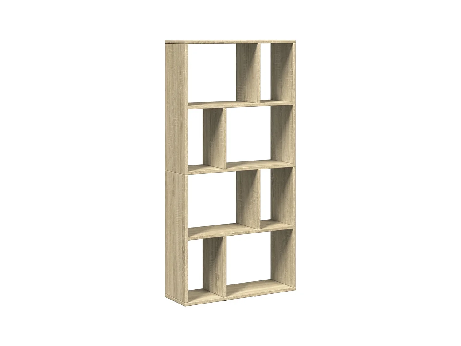 Bibliothèque chêne sonoma 60x20x120 cm bois d'ingénierie
