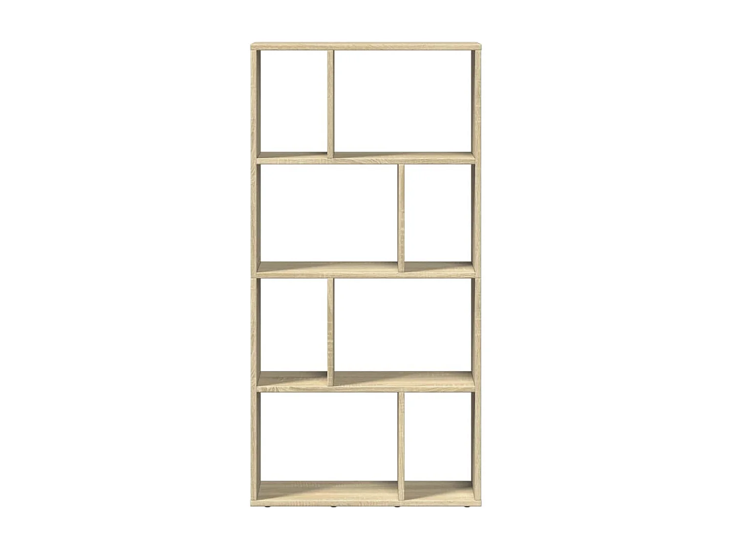 Estantería de madera de ingeniería roble Sonoma 60x20x120,5 cm