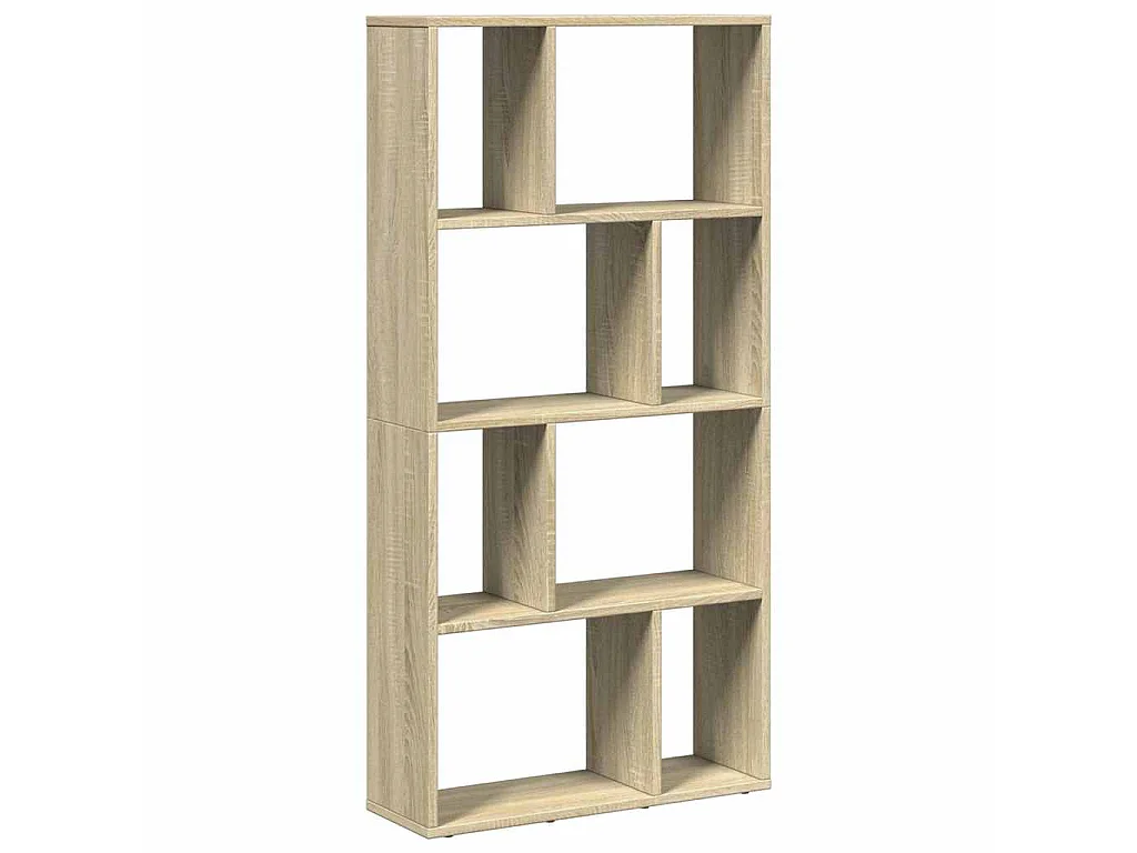 Bibliothèque chêne sonoma 60x20x120,5 cm bois d'ingénierie