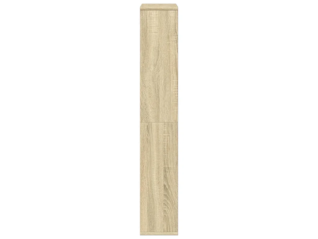 Bibliothèque chêne sonoma 60x20x120,5 cm bois d'ingénierie