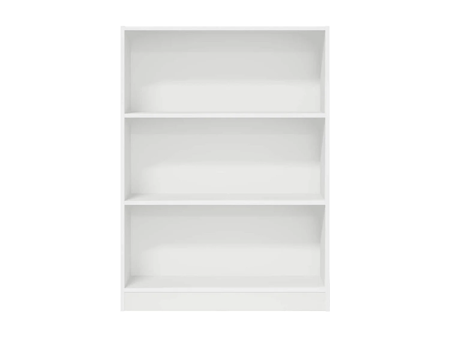 Bibliothèque blanc 80x24x109 cm bois d'ingénierie