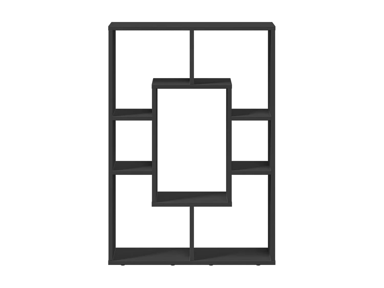 Estante 63x20x90 cm derivados de madeira preto