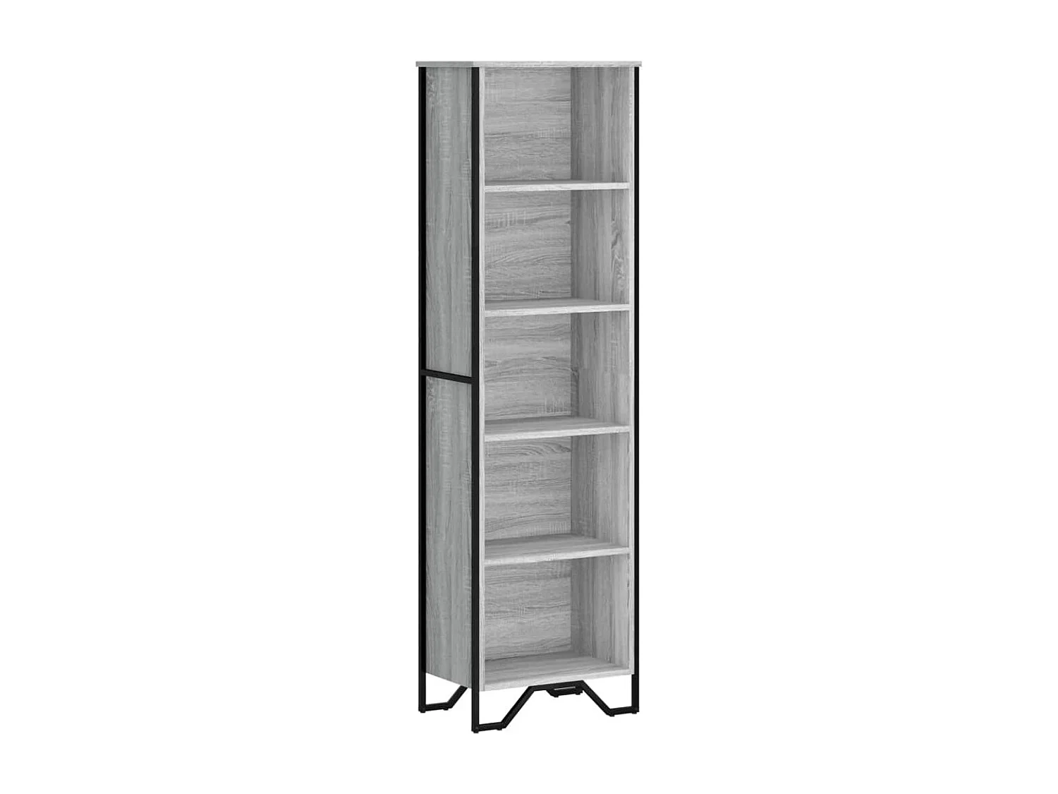 Bibliothèque sonoma gris 50x31x169 cm bois d'ingénierie