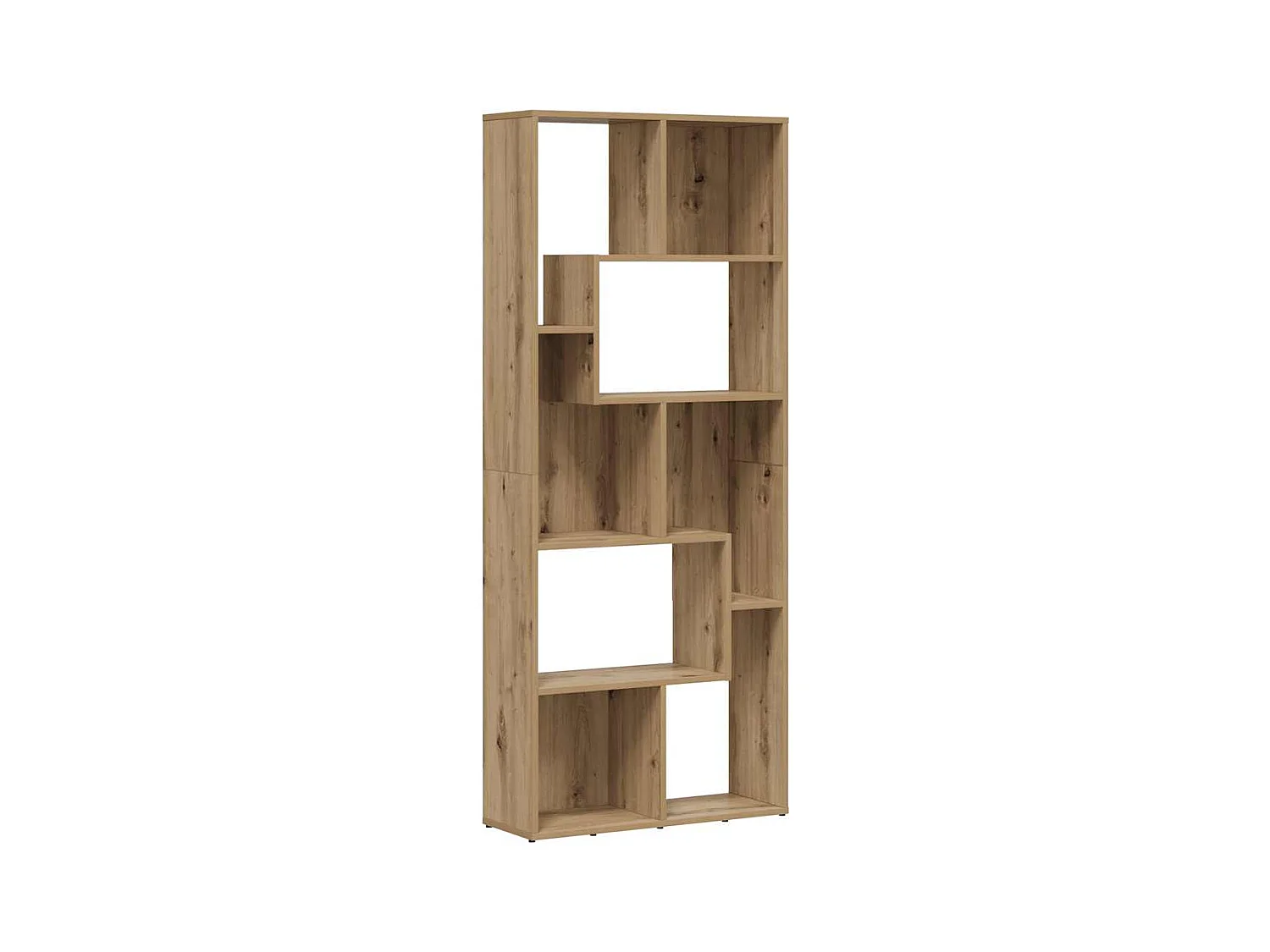 Bibliothèque Artisan Chêne 67x24x161 cm Bois d'ingénierie