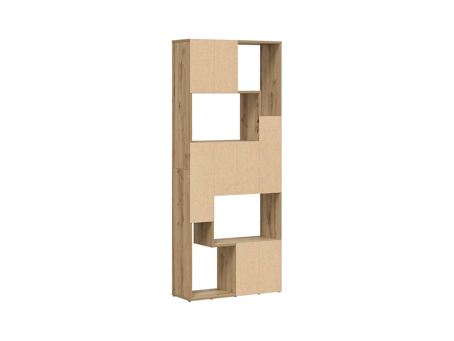 Bibliothèque Artisan Chêne 67x24x161 cm Bois d'ingénierie