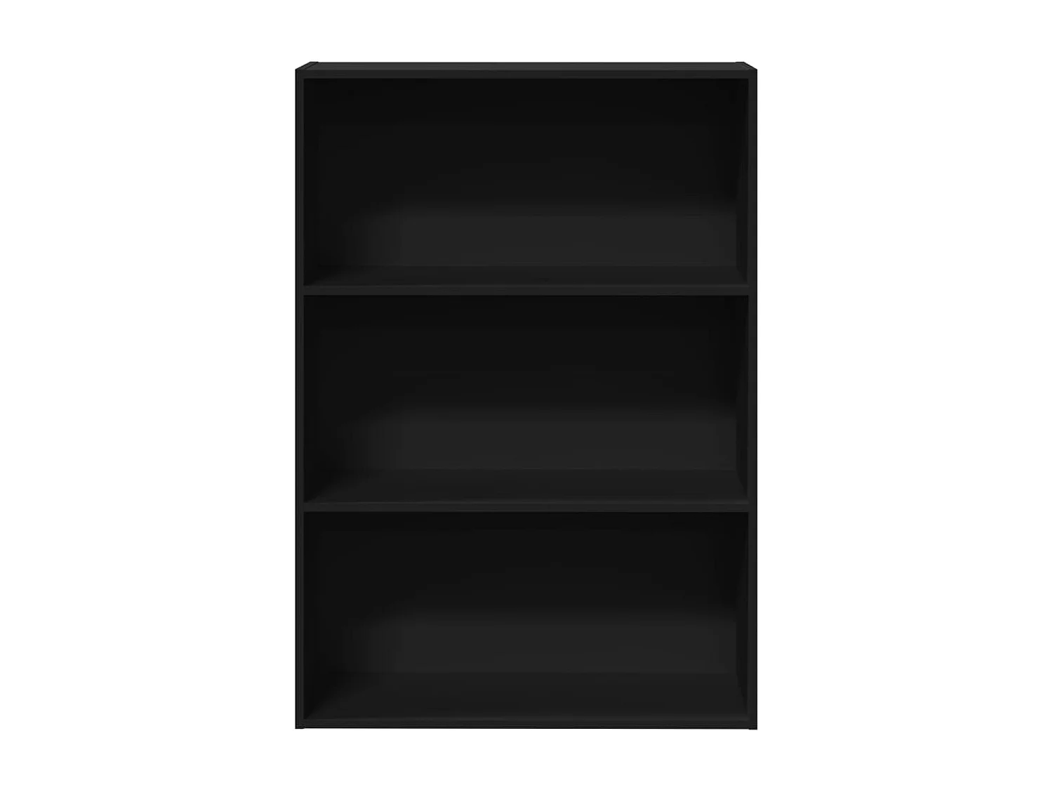 Estante 80x30x114 cm derivados de madeira preto