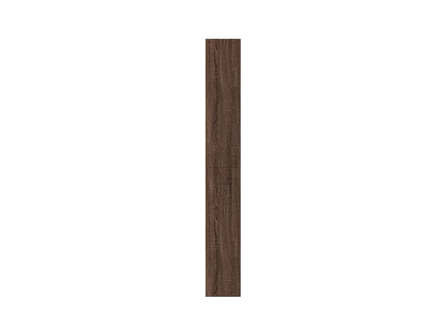 Estantería de madera de ingeniería marrón roble 60x24x176 cm