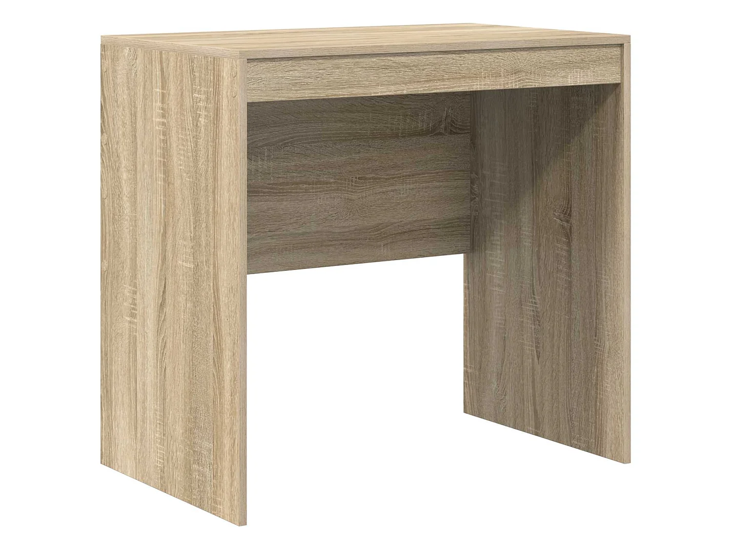 Schreibtisch mit Schubladen mit Regal 2 pcs Sonoma-Eiche