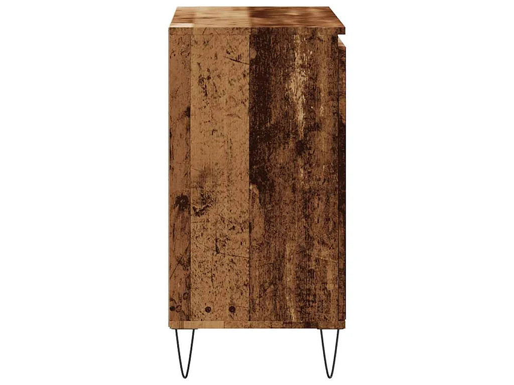 Buffet vieux bois 101,5x35x70 cm bois d’ingénierie