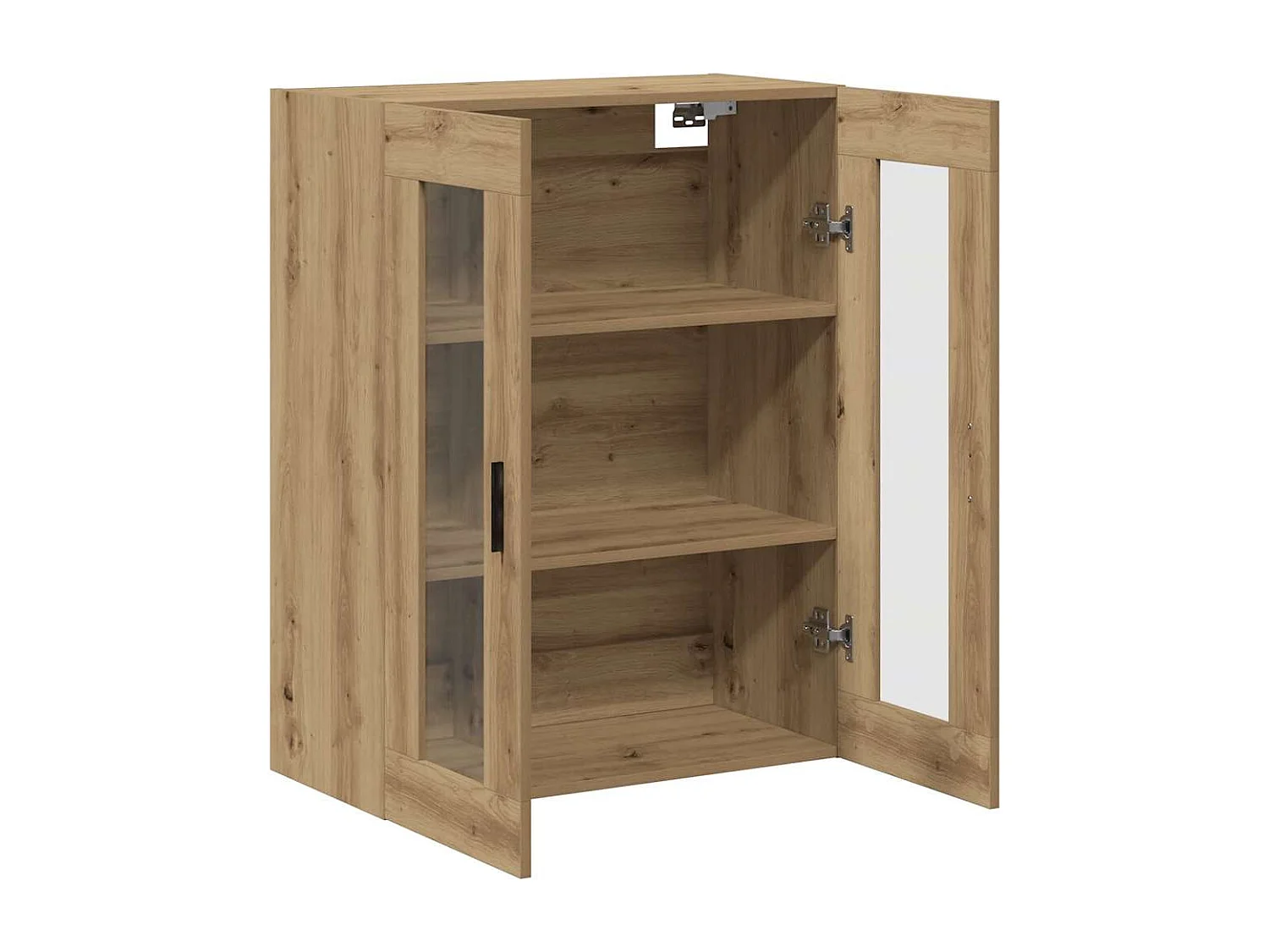 Armoire murale chêne artisanal 69,5x34x90 cm