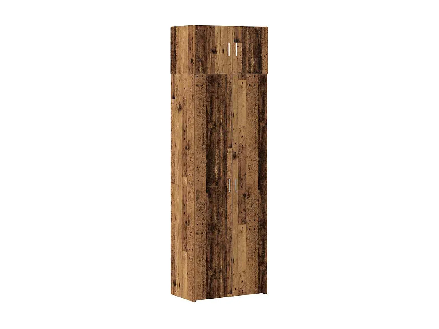 Armoire de rangement 3 pcs Bois ancien