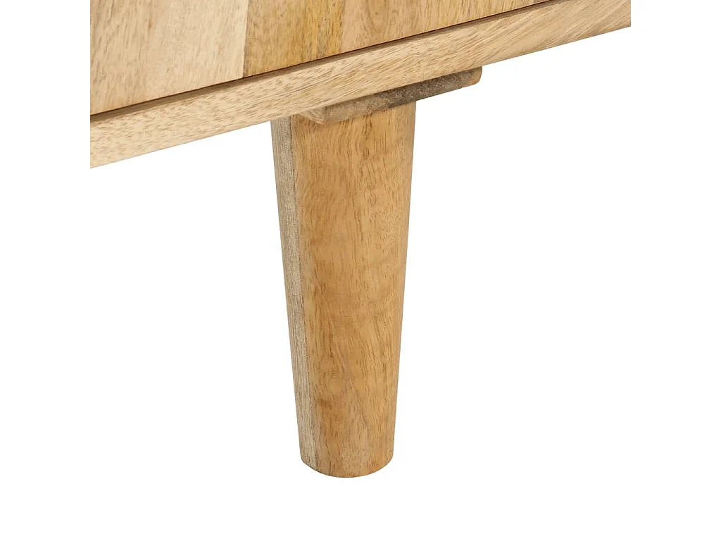 Ladekast 70x35x70 cm massief mangohout