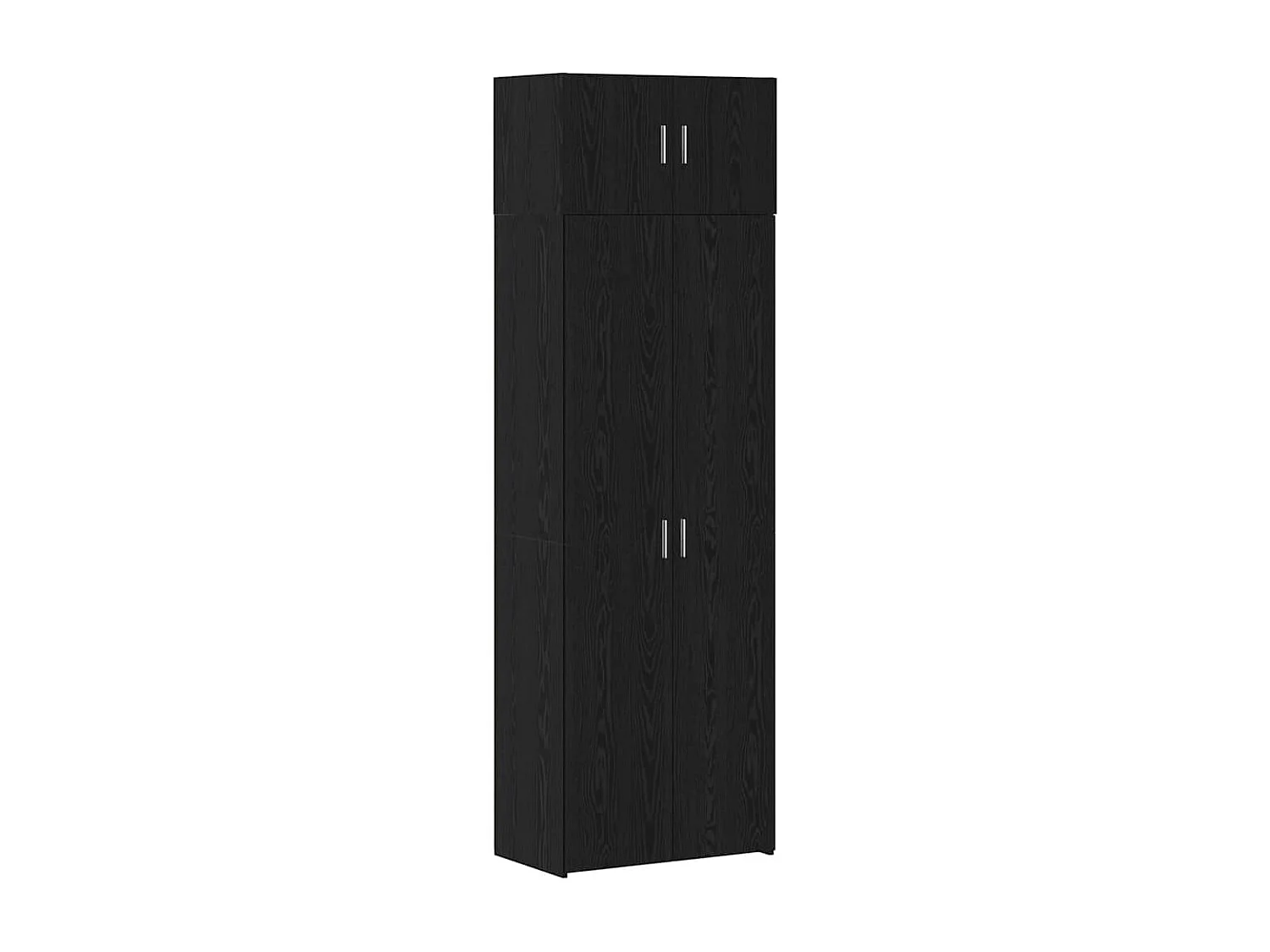 Armoire de rangement Chêne noir 70 x 42,5 x 225 cm