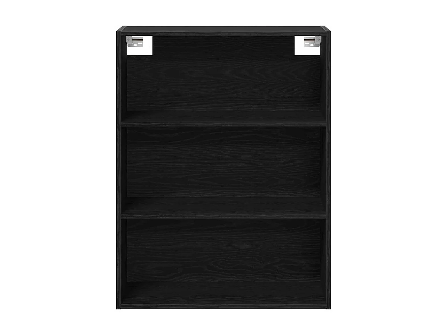 Highboard Schwarz Eichen-Optik 69,5 x 34 x 180 cm Holzwerkstoff