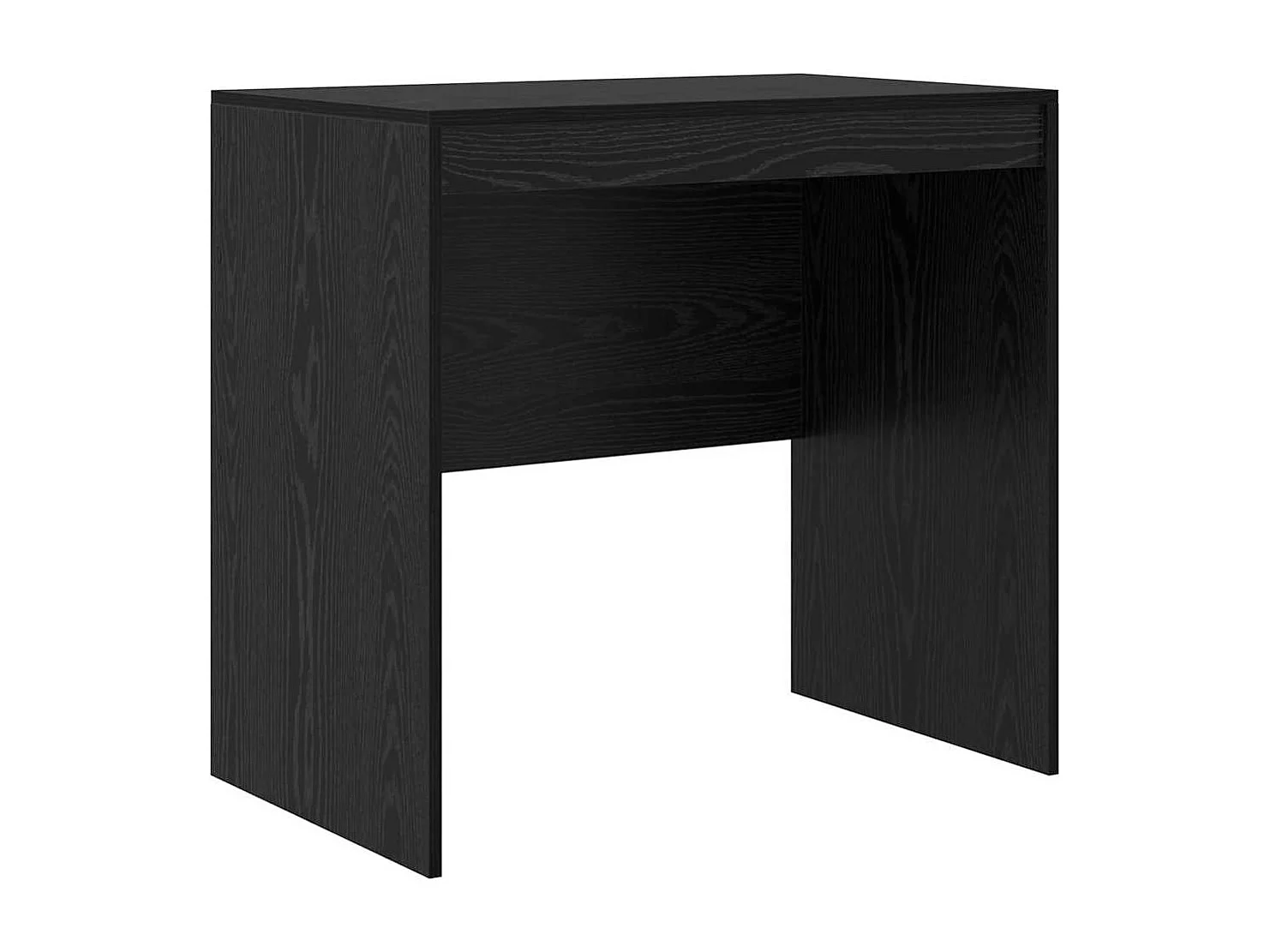 Bureau avec tiroir 2 pcs Chêne noir