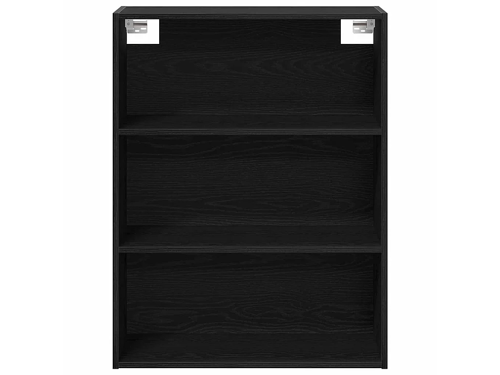 Haut Armoire 2 pc Chêne noir 69,5 x 34 x 180 cm