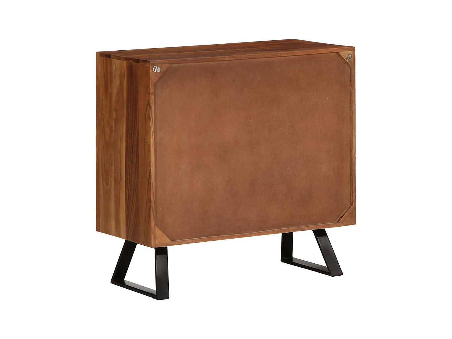 Armoire à tiroirs marron miel 70x35x70 cm bois massif d'acacia