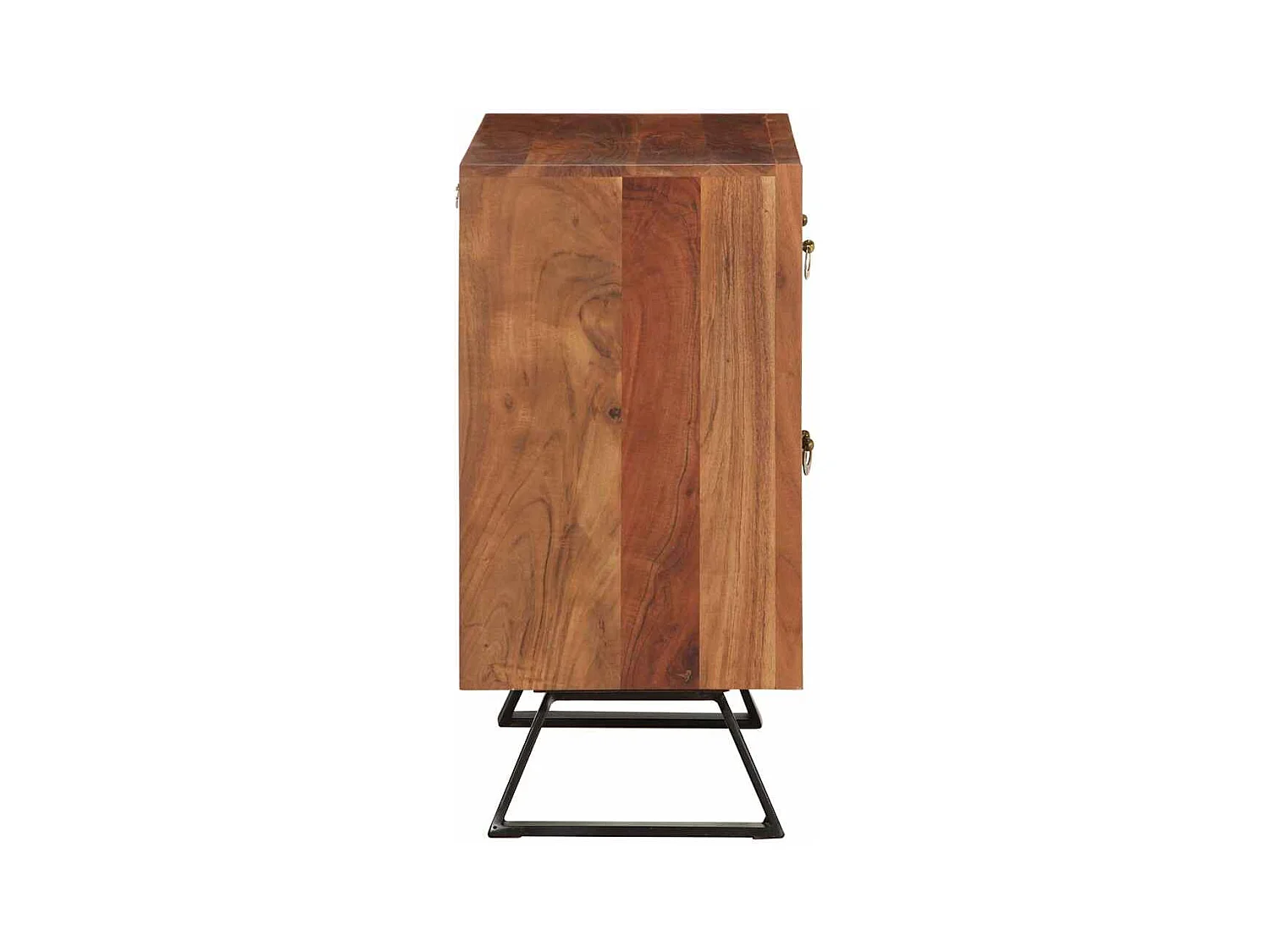 Schubladenschrank Honigbraun 70x35x70 cm Massivholz Akazie