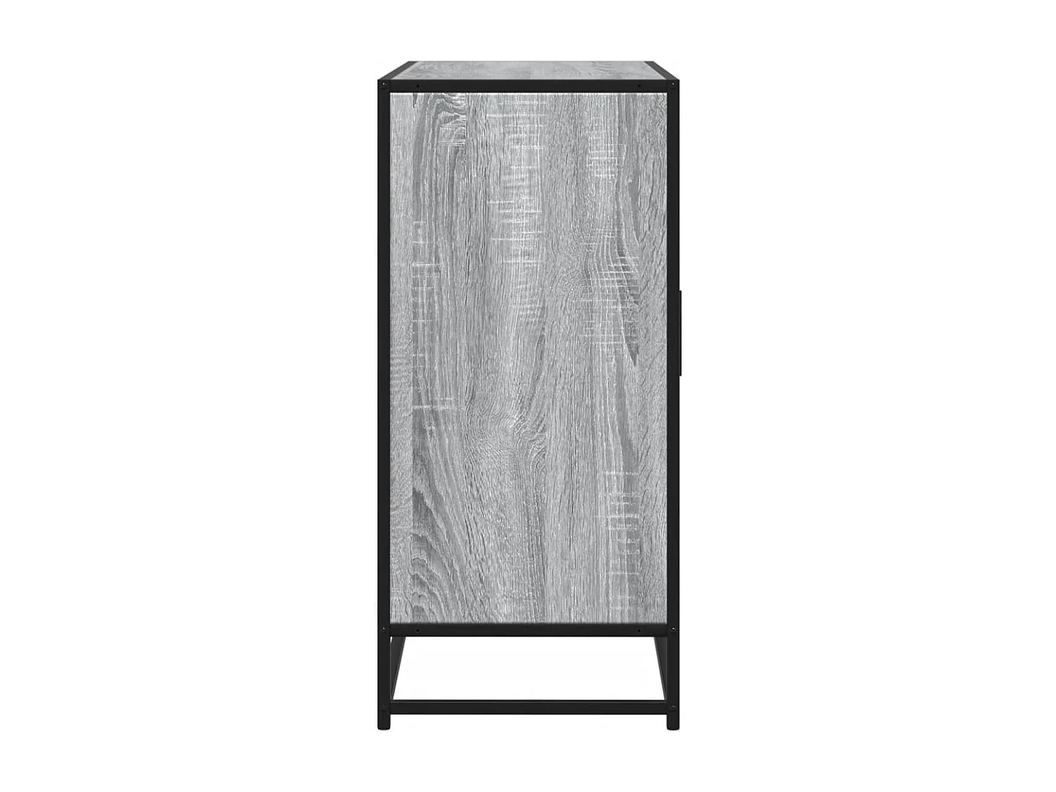 Sideboard Grau Sonoma 92x35x76 cm Holzwerkstoff