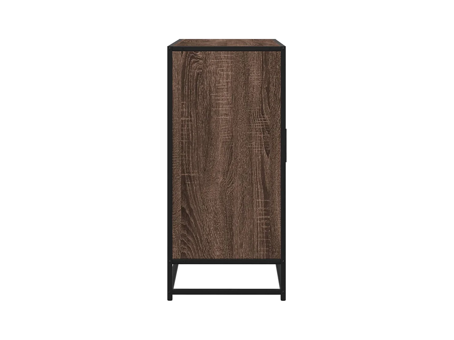Buffet chêne marron 92x35x76 cm Bois d'ingénierie