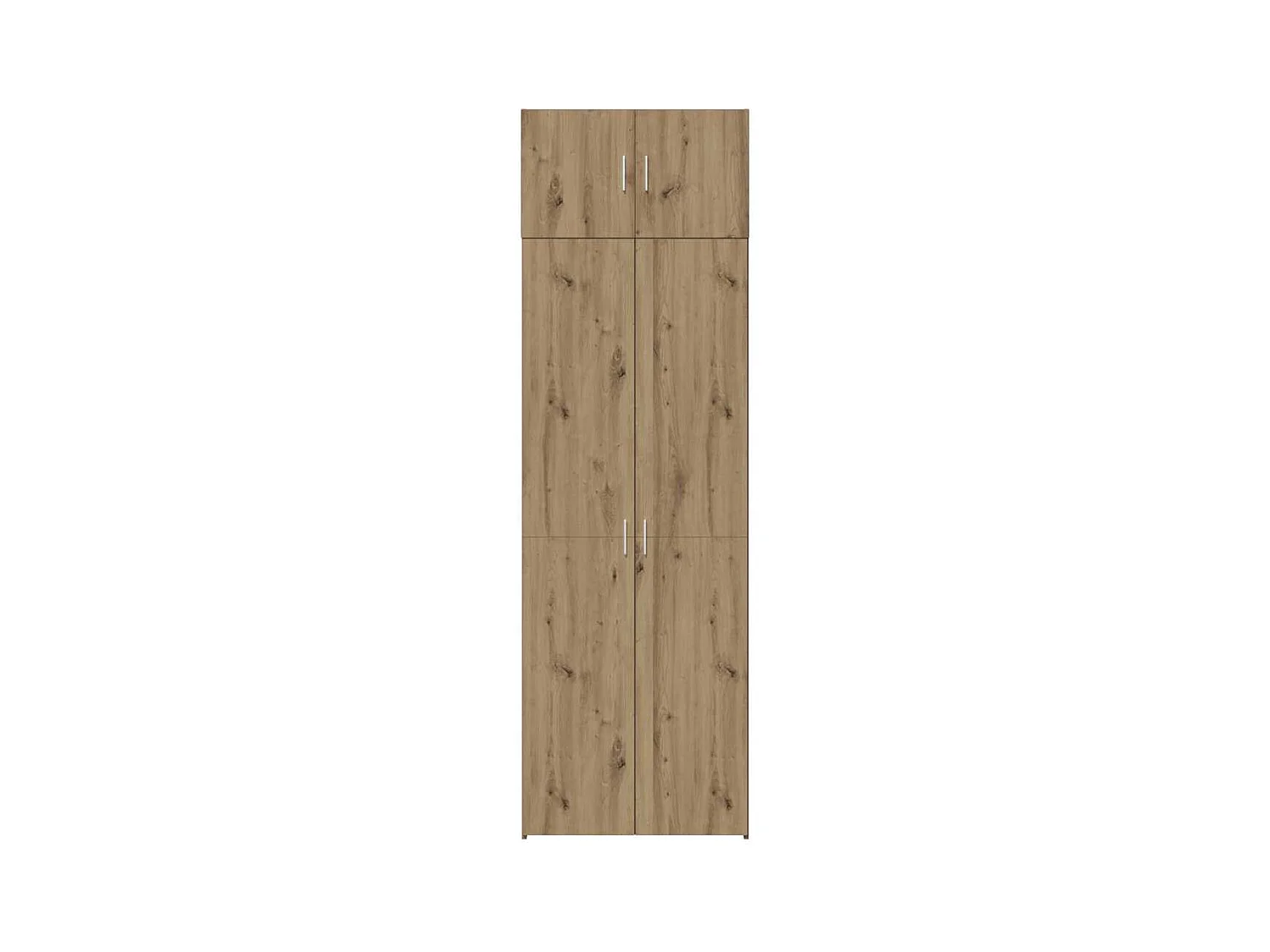 Armoire de rangement chêne artisanal 70 x 42,5 x 225 cm