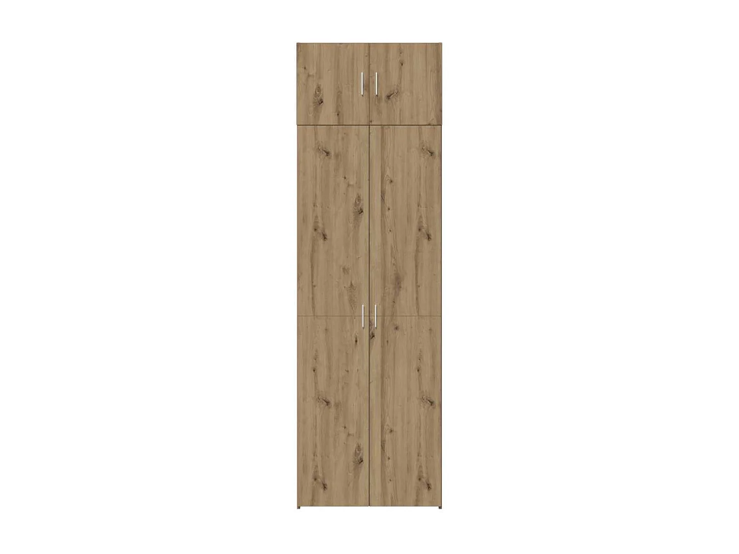 Armoire de rangement chêne artisanal 70 x 42,5 x 225 cm