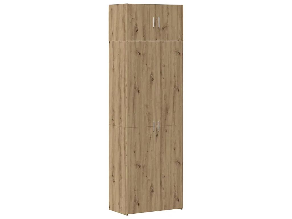 Armoire de rangement 2 pcs Chêne artisanal 70 x 42,5 x 225 cm