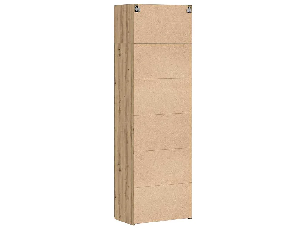 Armoire de rangement 2 pcs Chêne artisanal 70 x 42,5 x 225 cm