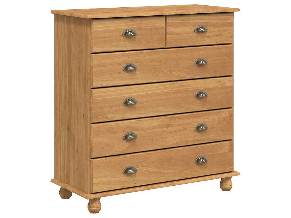 Hutch ASKIM Cire de Miel 91 x 40 x 200,5 cm Bois de pin massif
