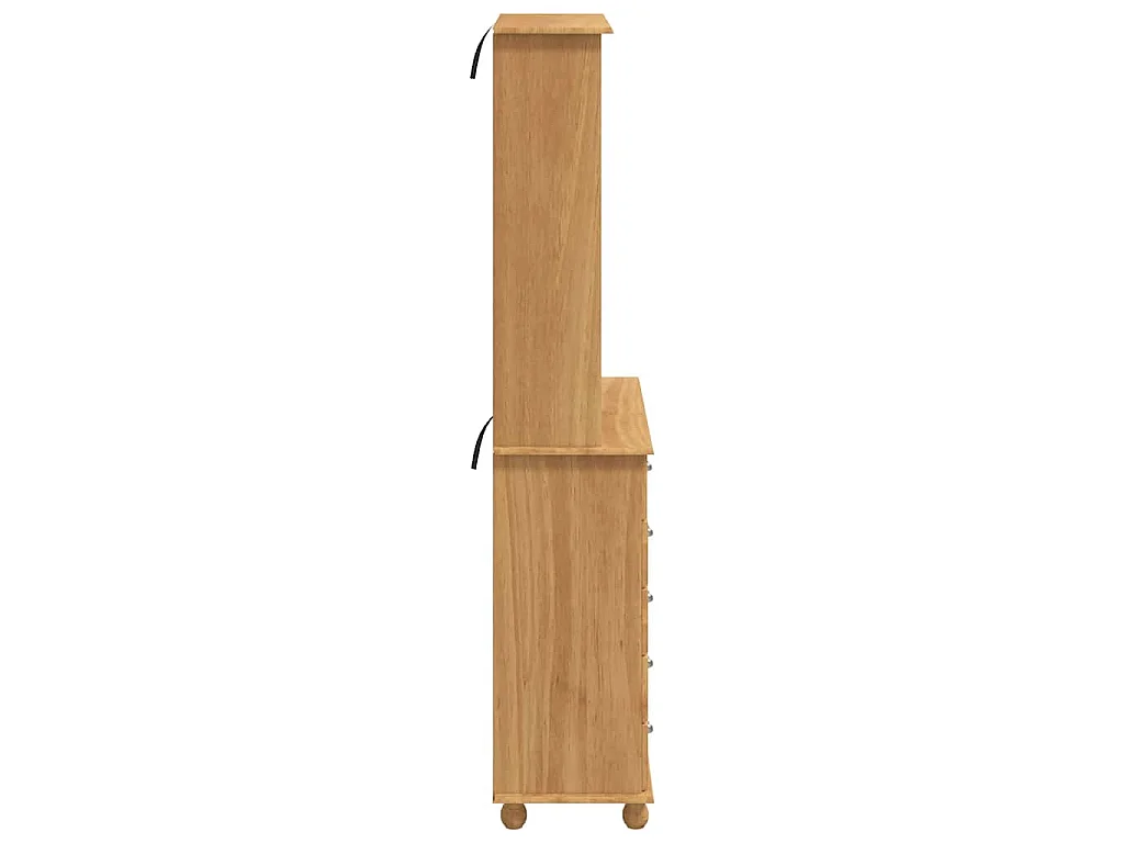 Hutch ASKIM Cire de Miel 91 x 40 x 200,5 cm Bois de pin massif
