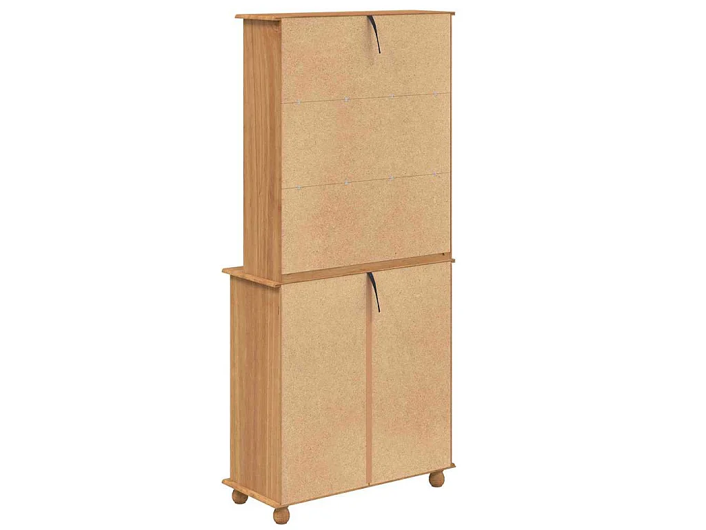 Hutch ASKIM Cire de Miel 91 x 40 x 200,5 cm Bois de pin massif