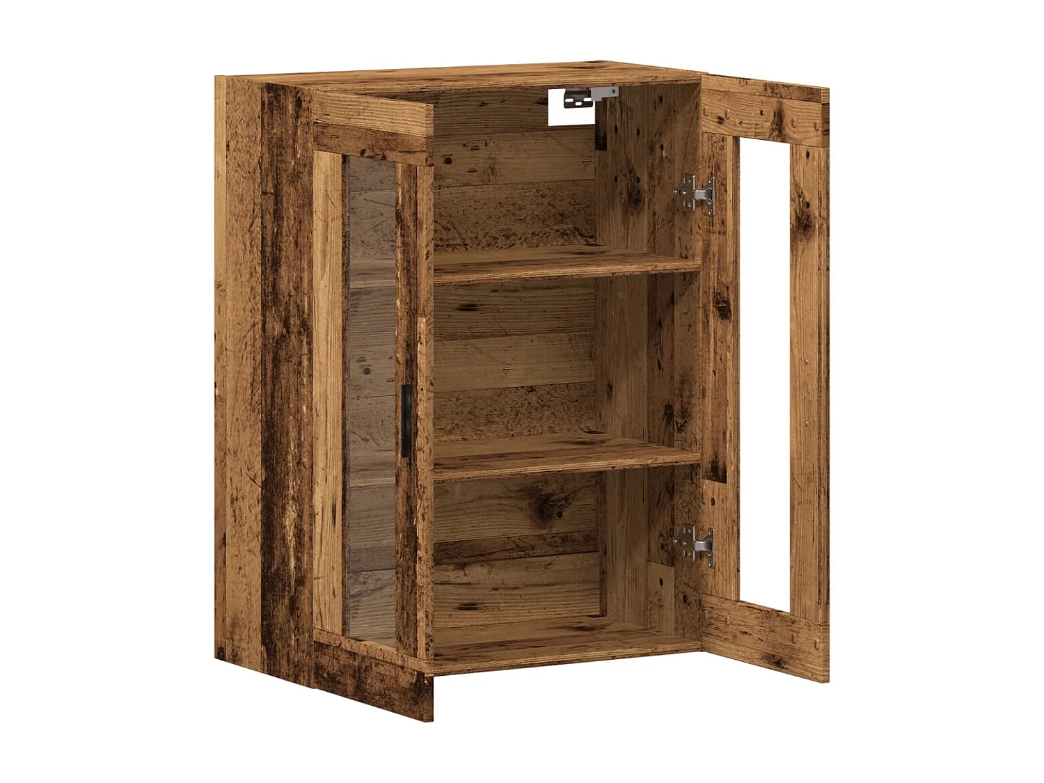 Armoire murale vieux bois 69,5x34x90 cm