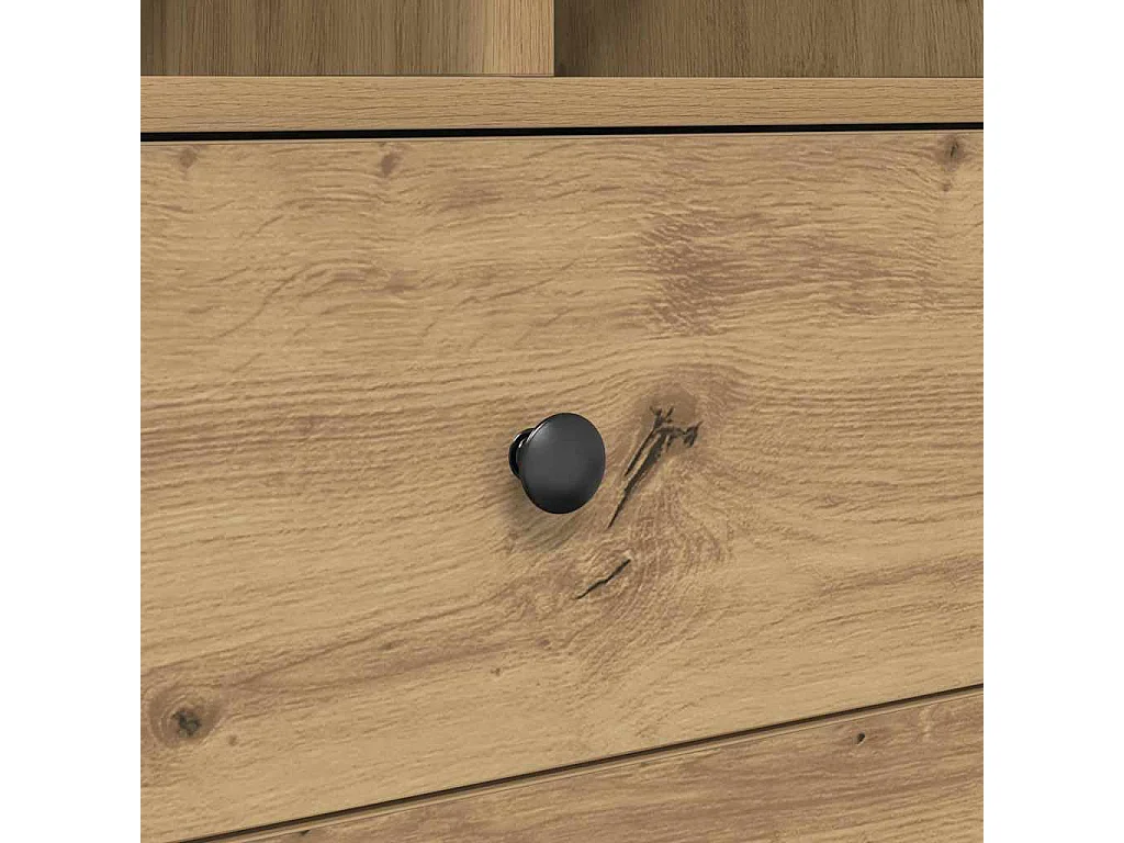 Schreibtisch mit Schubladen 2 pcs Artisan-Eiche