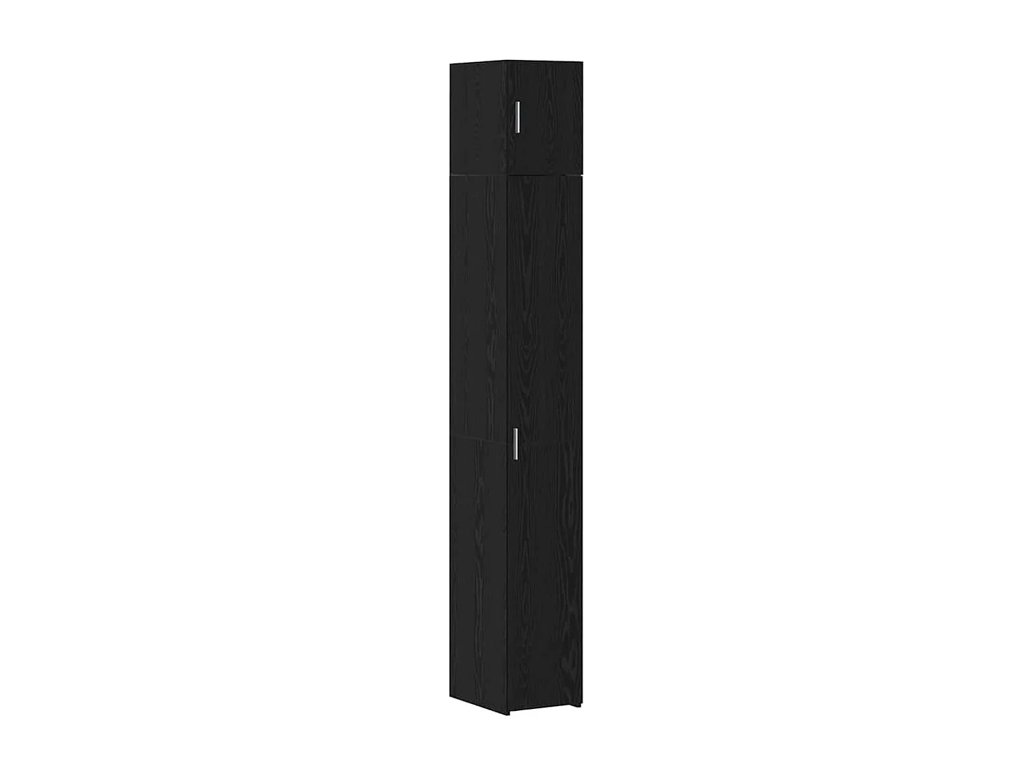 Armoire de rangement 3 pcs Chêne noir 30 x 42,5 x 225 cm