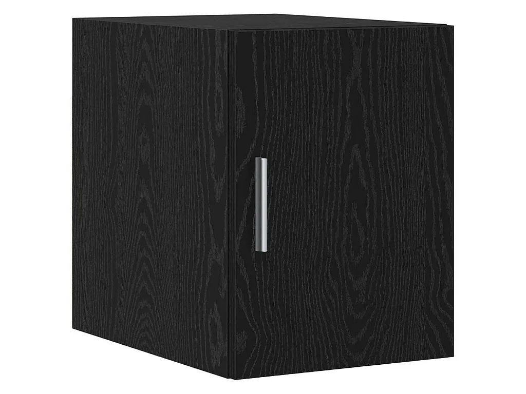 Lagerschrank mit Regalen Schwarze Eiche 30 x 42,5 x 225 cm