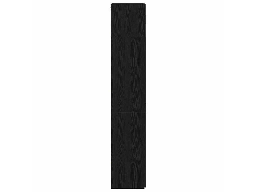 Armadio 3 pcs Rovere Nero