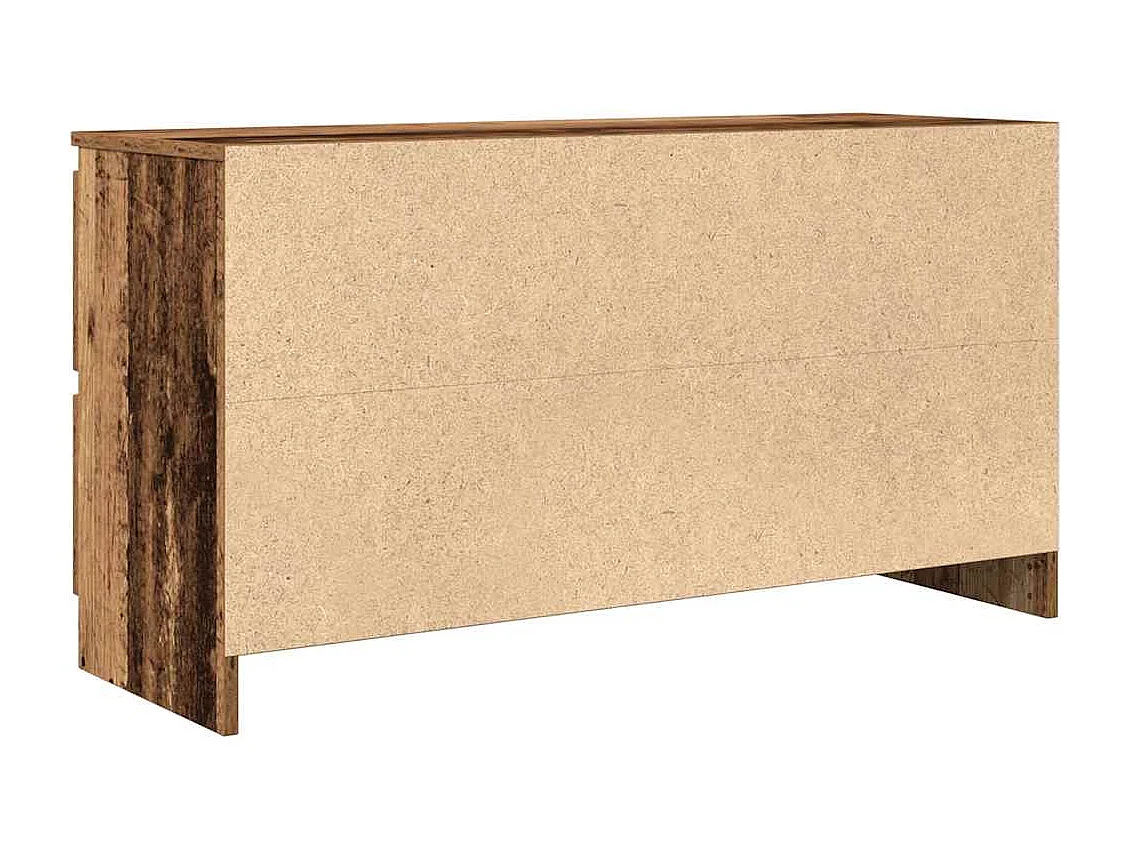 Meuble TV vieux bois 100x35x54 cm bois d'ingénierie