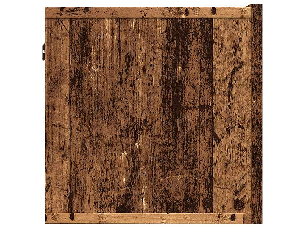 Meubles TV muraux 2 pcs vieux bois 80x30x30 cm