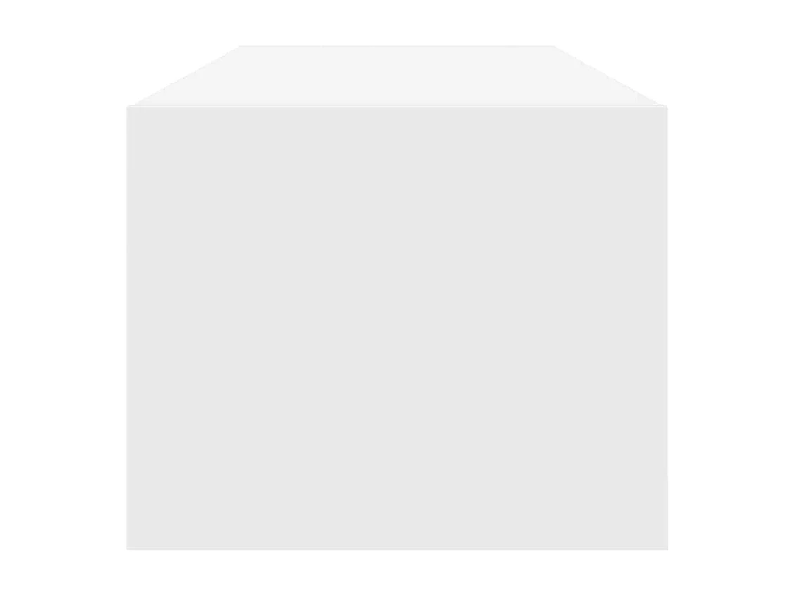 Mobile Porta TV Bianco 100x31x25,5 cm in Legno Multistrato