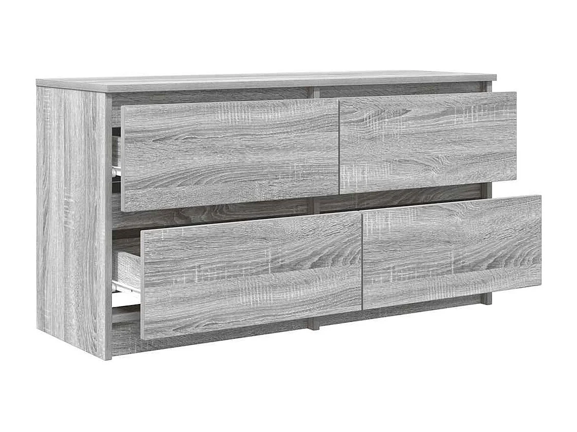 TV-Schrank Grau Sonoma 100x35x54 cm Holzwerkstoff