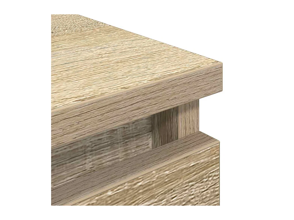 Tv-meubel 60x35x54 cm bewerkt hout sonoma eikenkleurig