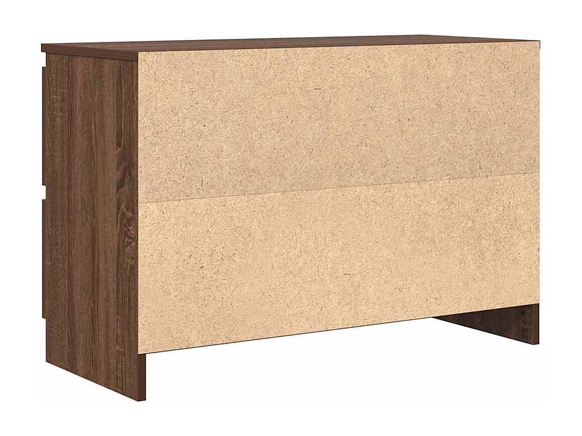 Tv-meubel 80x35x54 cm spaanplaat bruin eikenkleurig