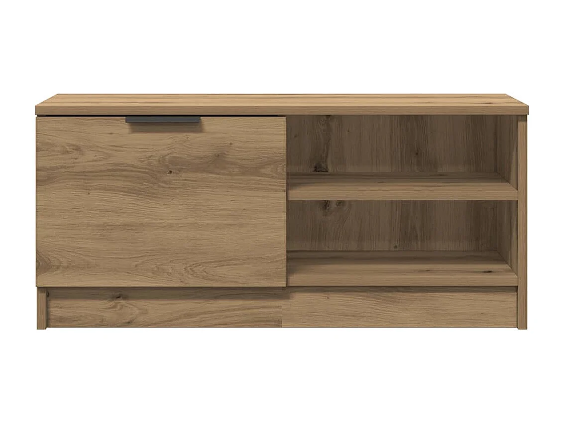 TV-Schränke 2 Stk. Artisan-Eiche 80x35x36,5cm Holzwerkstoff
