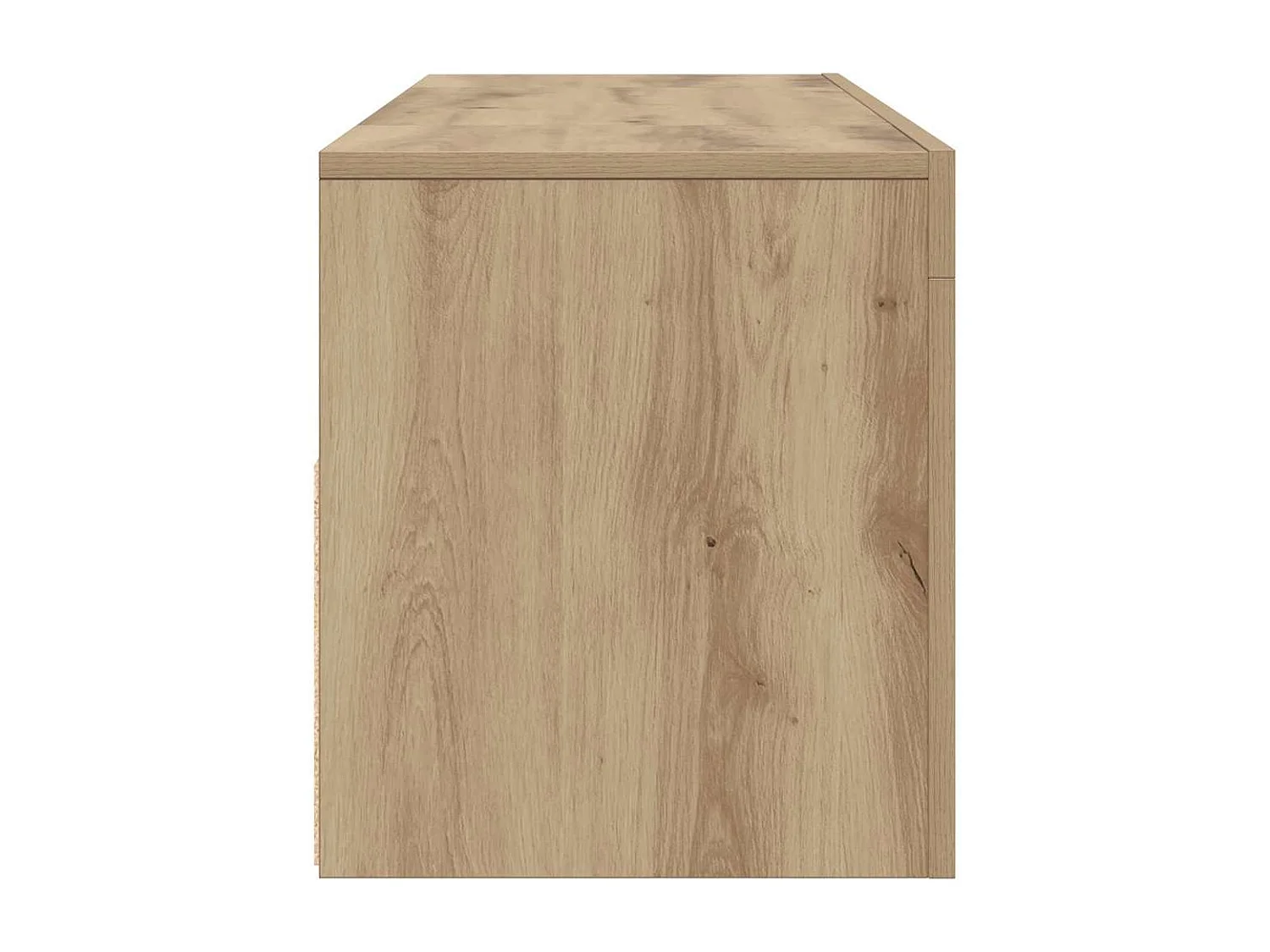 TV-Schrank mit LED Artisan-Eiche 120x35x40 cm Holzwerkstoff