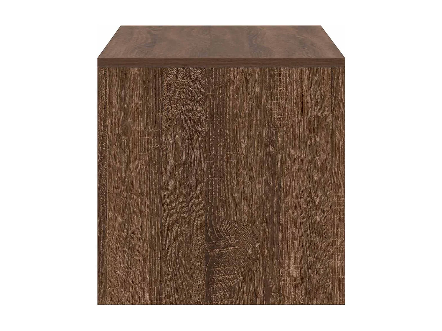 Tv-meubel 100x40x40 cm bewerkt hout bruin eikenkleur