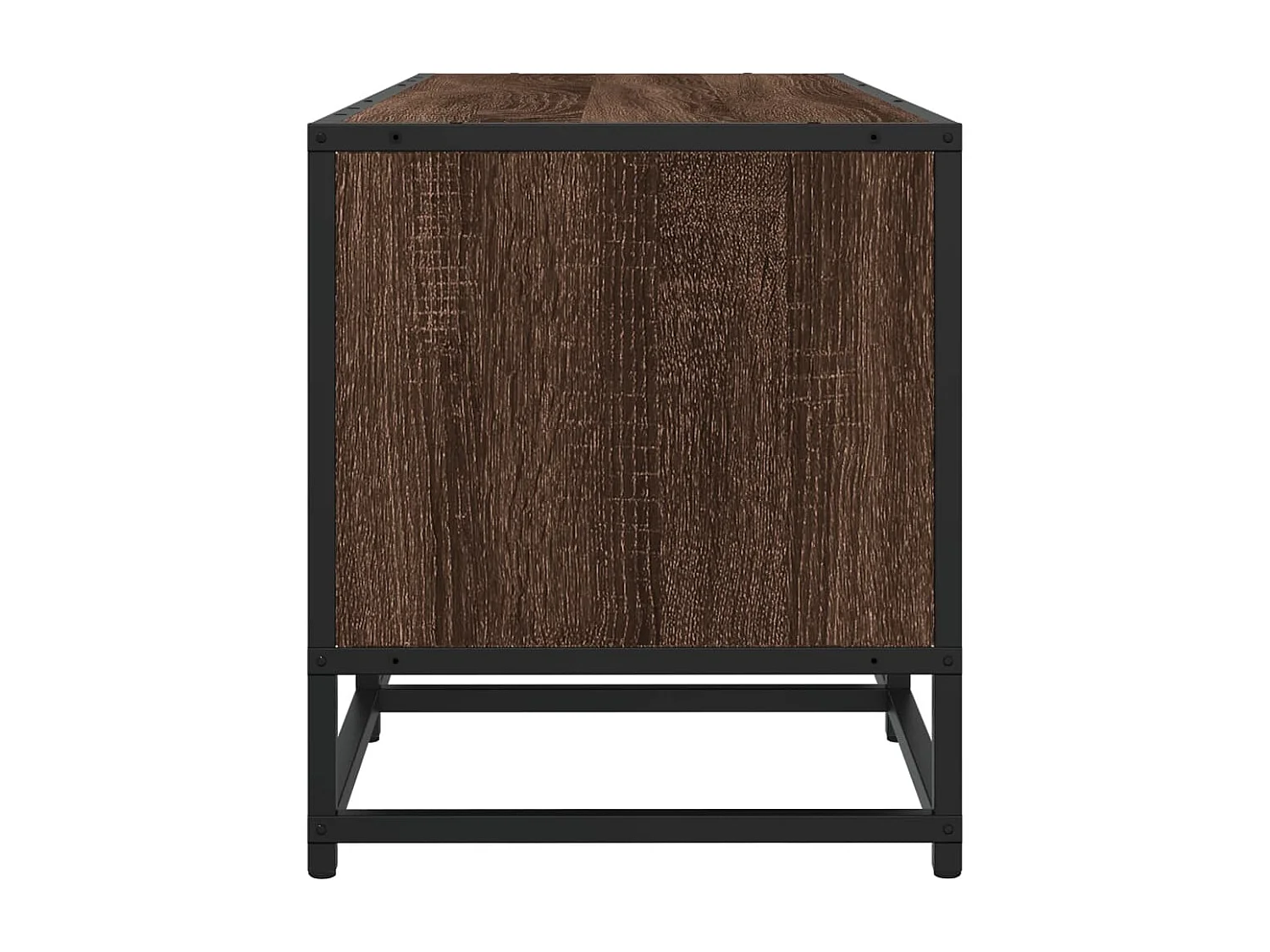 Móvel de TV 210x35x41 cm derivados de madeira carvalho castanho