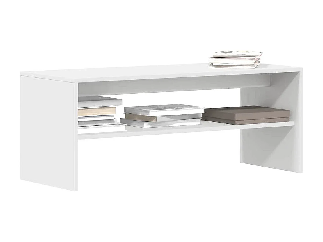 TV-Schrank Weiß 100x40x40 cm Holzwerkstoff