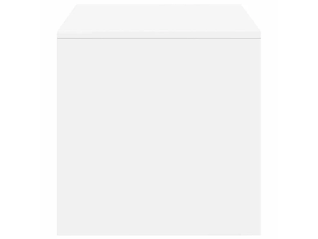 Meuble TV Blanc 100 x 40 x 40 cm Aggloméré